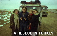 NIGEL AND JENNY WHO WE RESCUED FROM A DANGEROUS SITUATION ... STORY ON NEXT PAGE