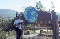 CROSSING THE ARCTIC CIRCLE