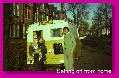 SETTING OFF FROM HOME