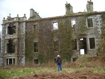 THE RUINS OF BARNBAROCH HOUSE