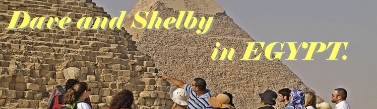 DAVE and SHELBY in EGYPT